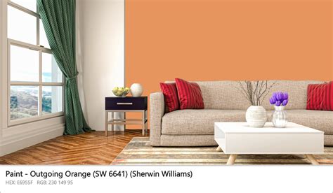 outgoing orange sherwin williams